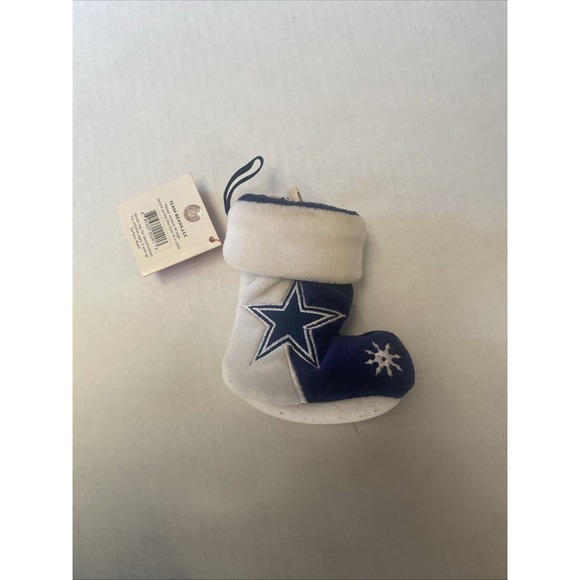 Dallas Cowboys Christmas Stocking Team Beans - Picture 2 of 5